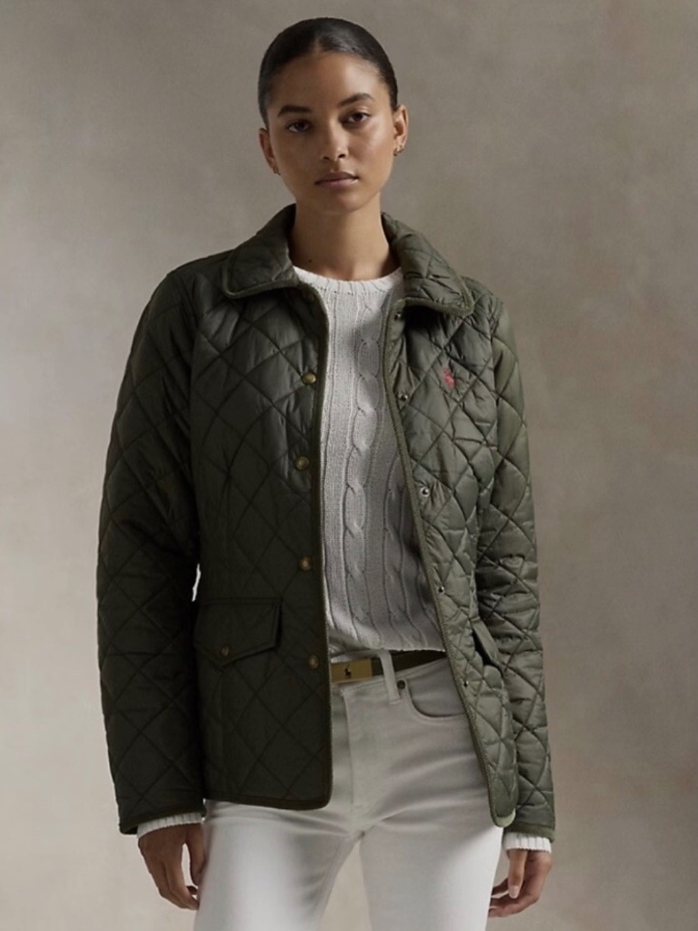 Green Jack Wills Coat